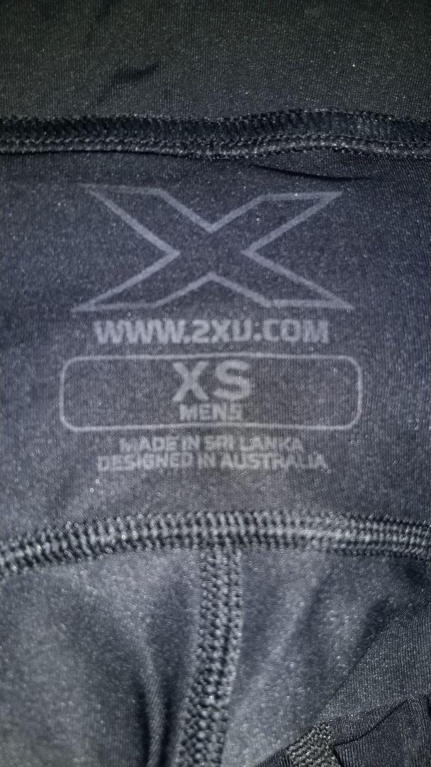 2XUツータイムズユーランニングコンプレッションハーフタイツメンズXS(日本S)
