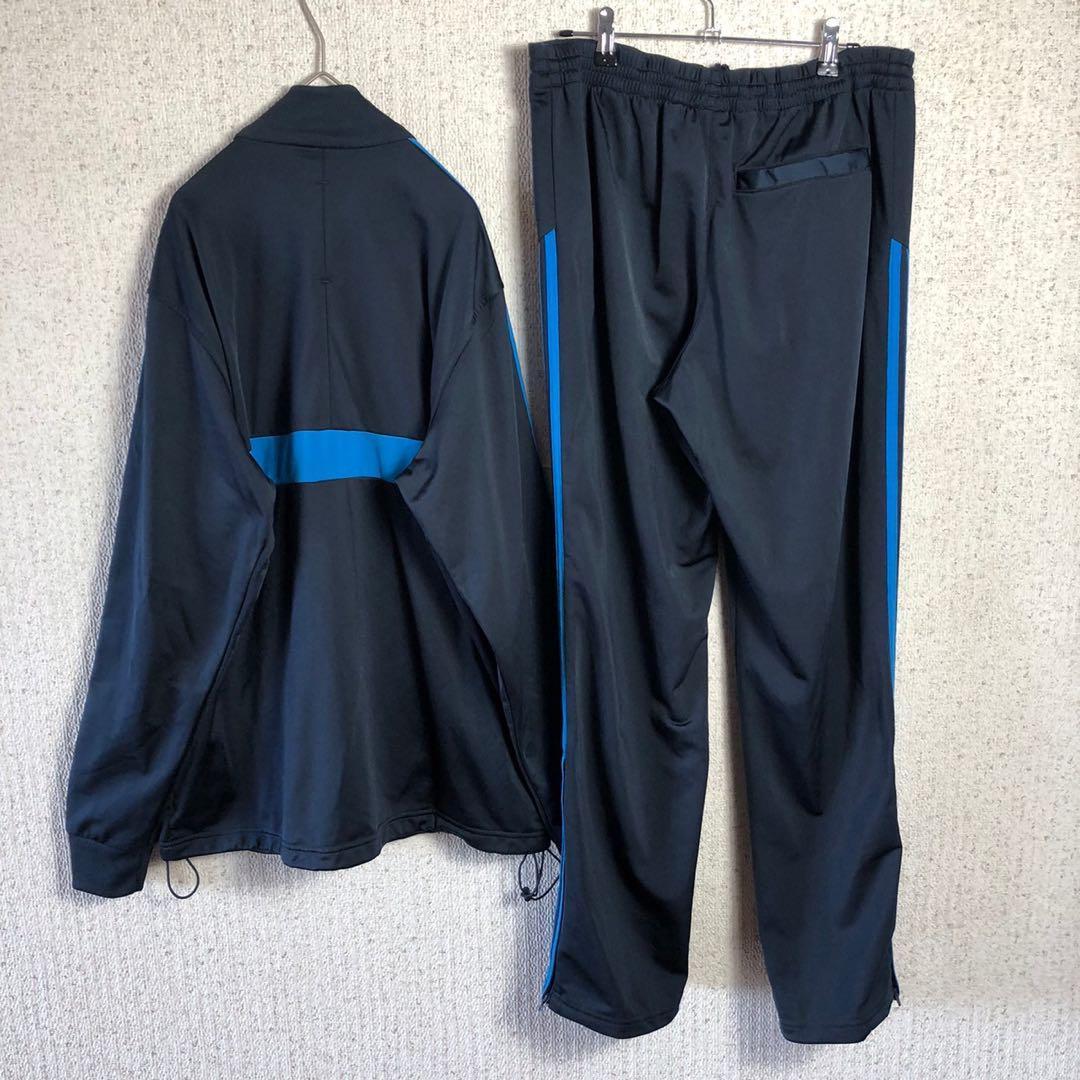 adidasジャージ上下セットアップ ドローコード