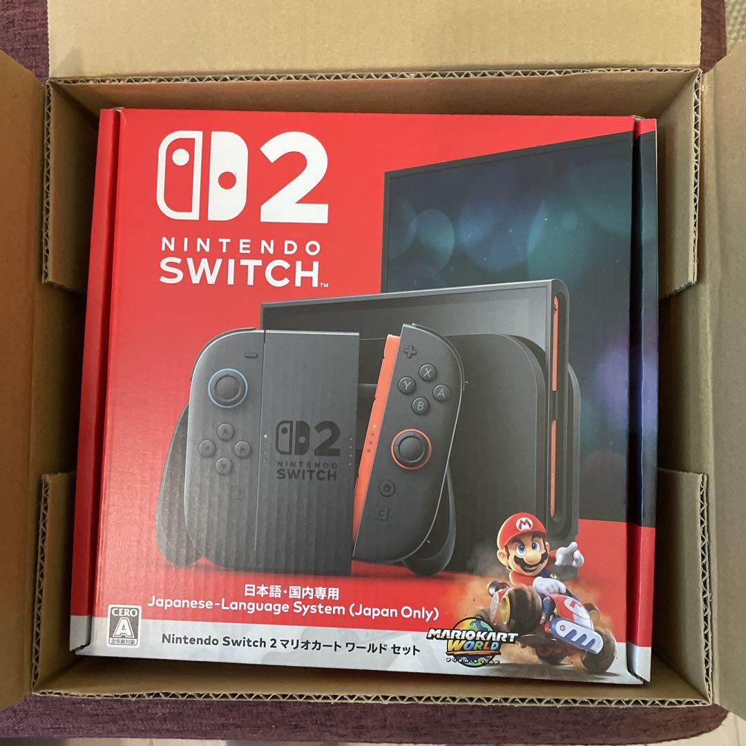 新品未開封】Nintendo Switch 2 マリオカートワールドセット