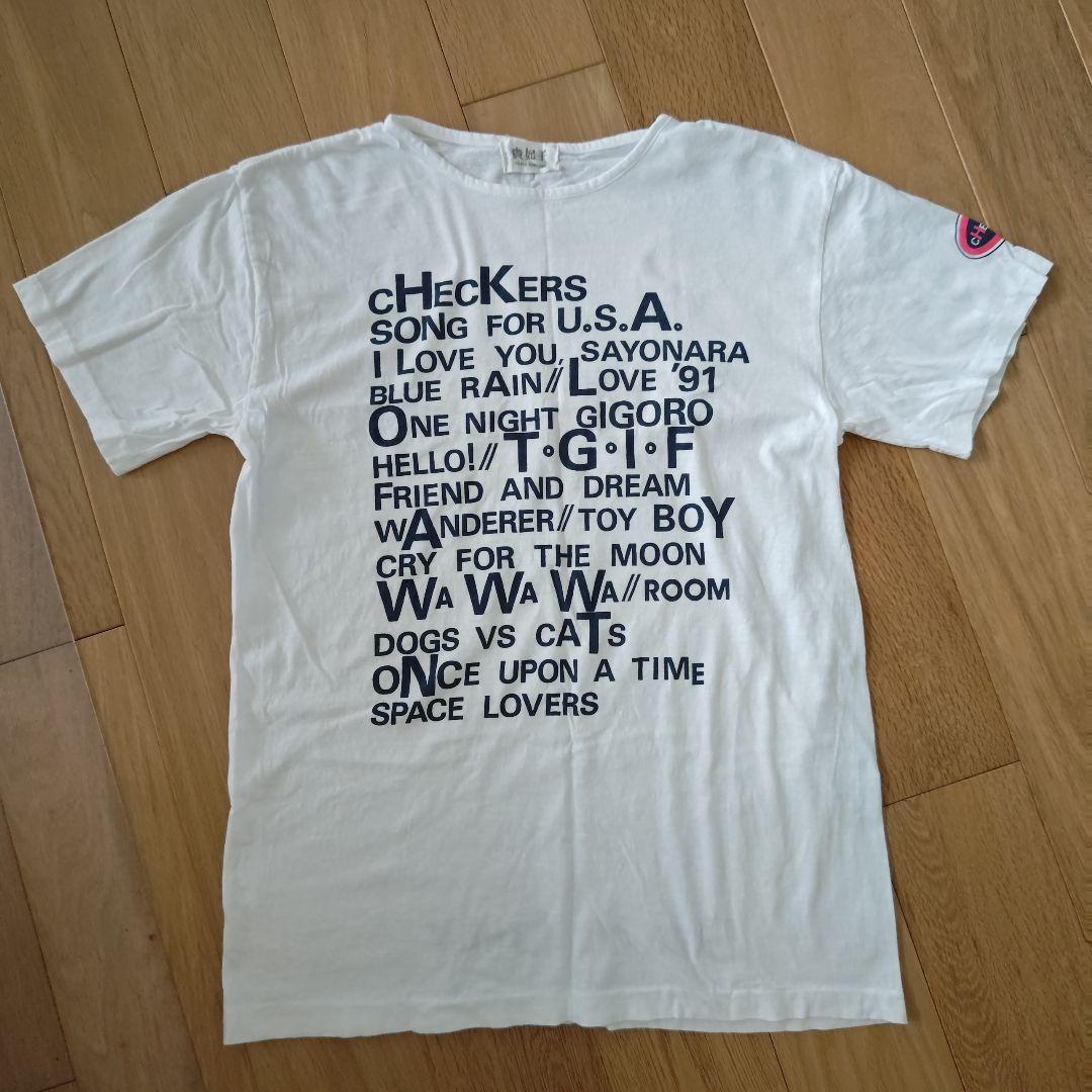 CHECKERS 　チェッカーズ　STAFF ONLY　Tシャツ 美品　中古