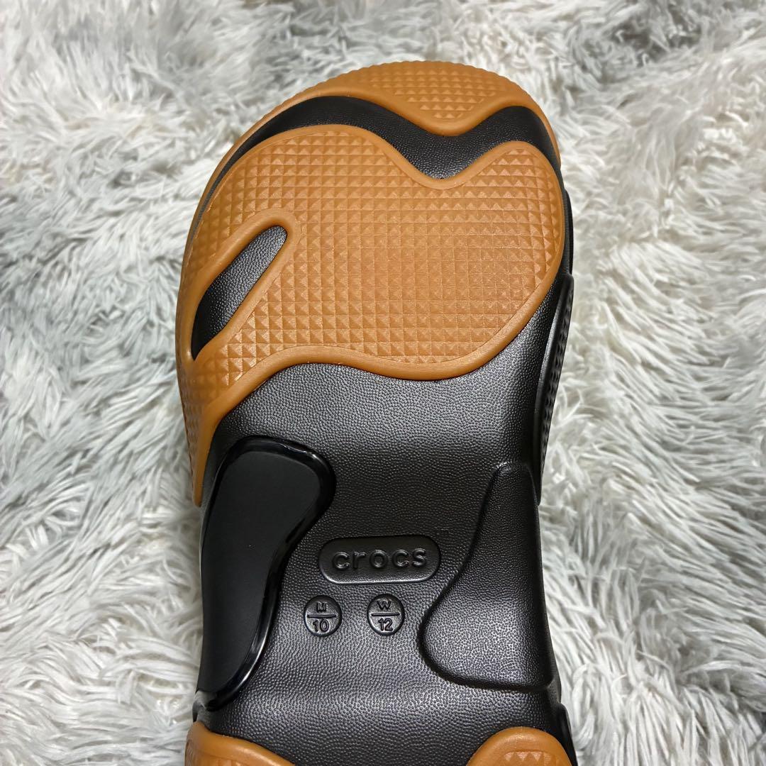 【未使用美品】CROCS 厚底 バブルクラッシュ クロッグ〈定価13,750円〉