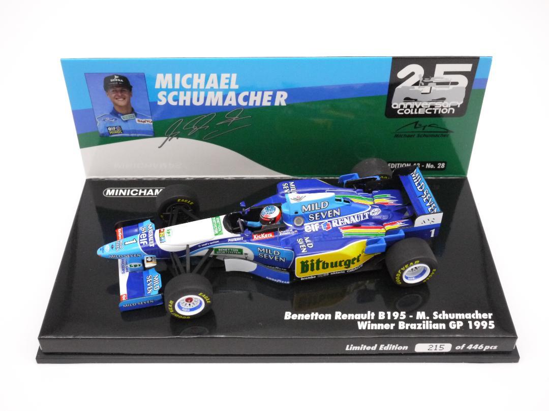 1/43 ベネトン B195 ブラジルGP マイルドセブン M.シューマッハ