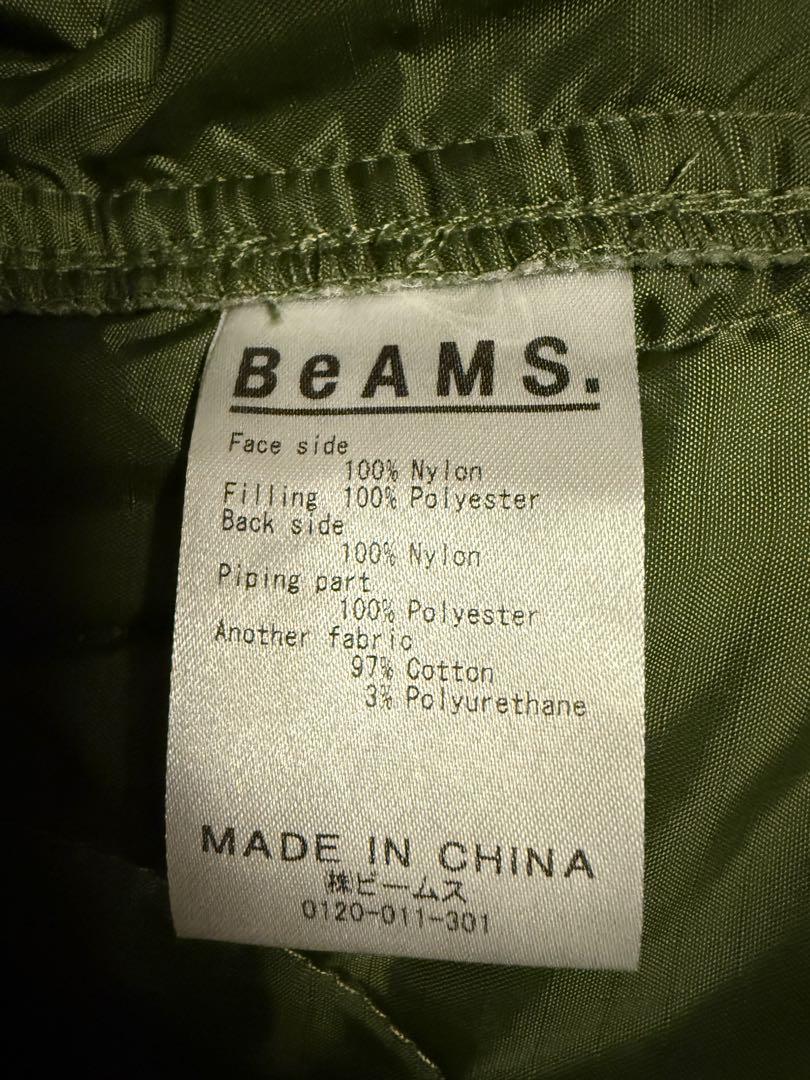 BEAMS Dot 3wayモッズコート Mサイズ　オリーブ