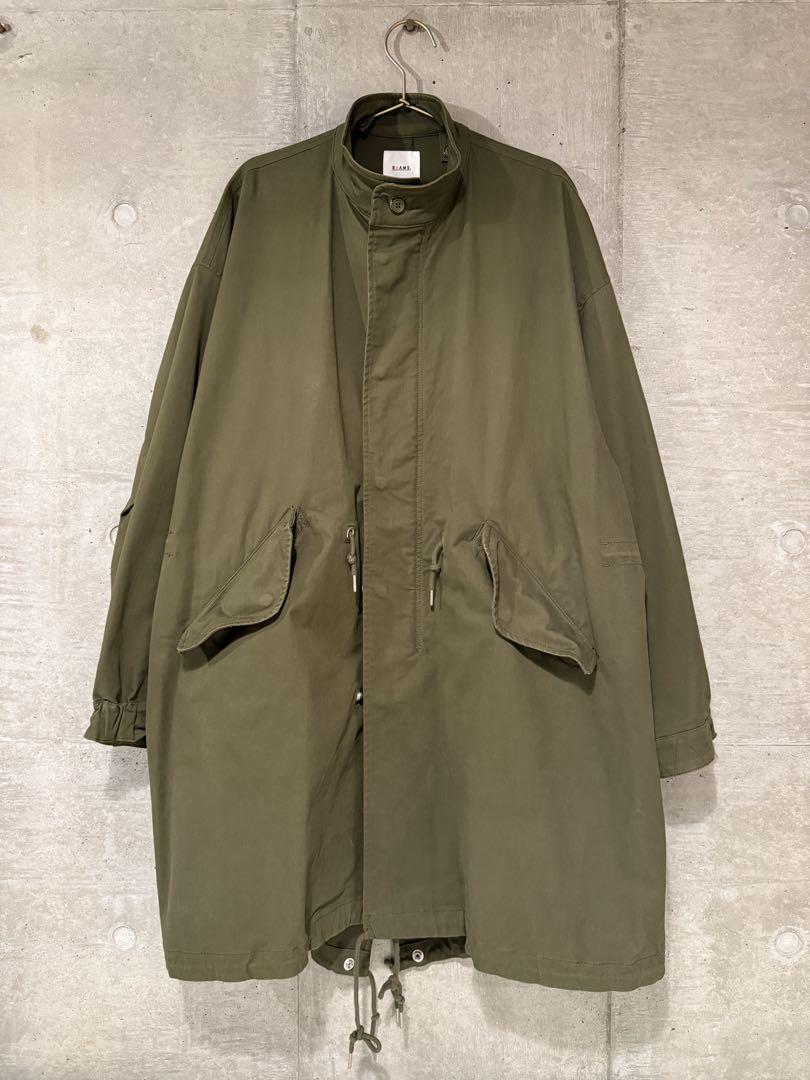 BEAMS Dot 3wayモッズコート Mサイズ　オリーブ