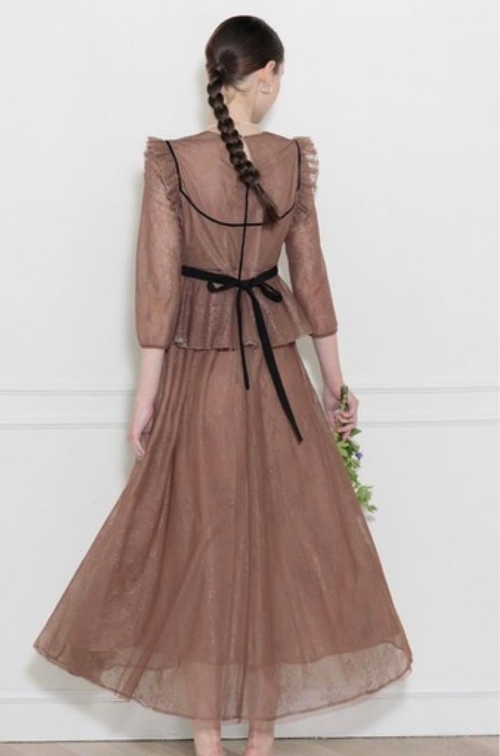 ロングワンピースドレス