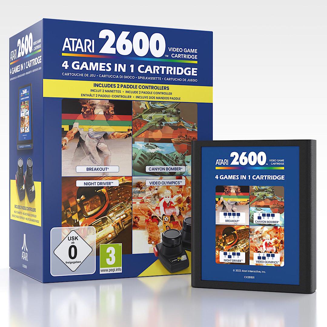Atari 2600 Atari 4 in 1 Game Cartridge
