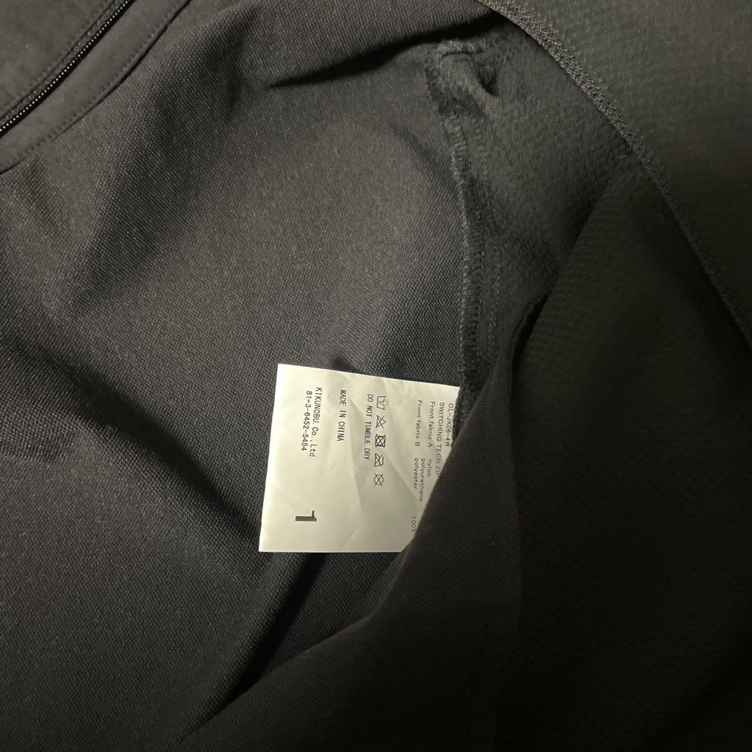 Jieda OLブルゾン SWITCHING TECH ZIP JACKET