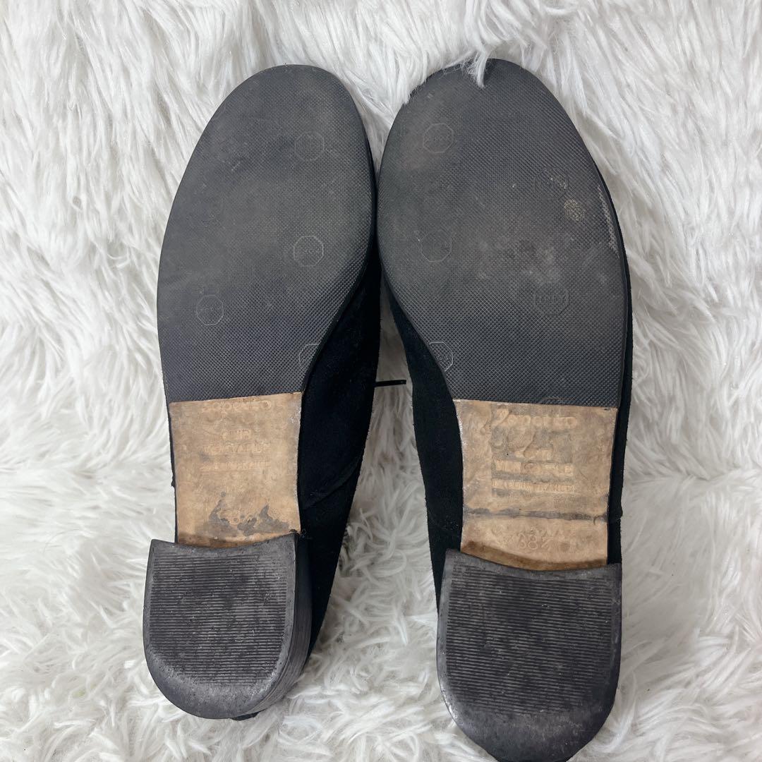 良品 Repetto レペット zizi ジジ スエード ブラック 38.5