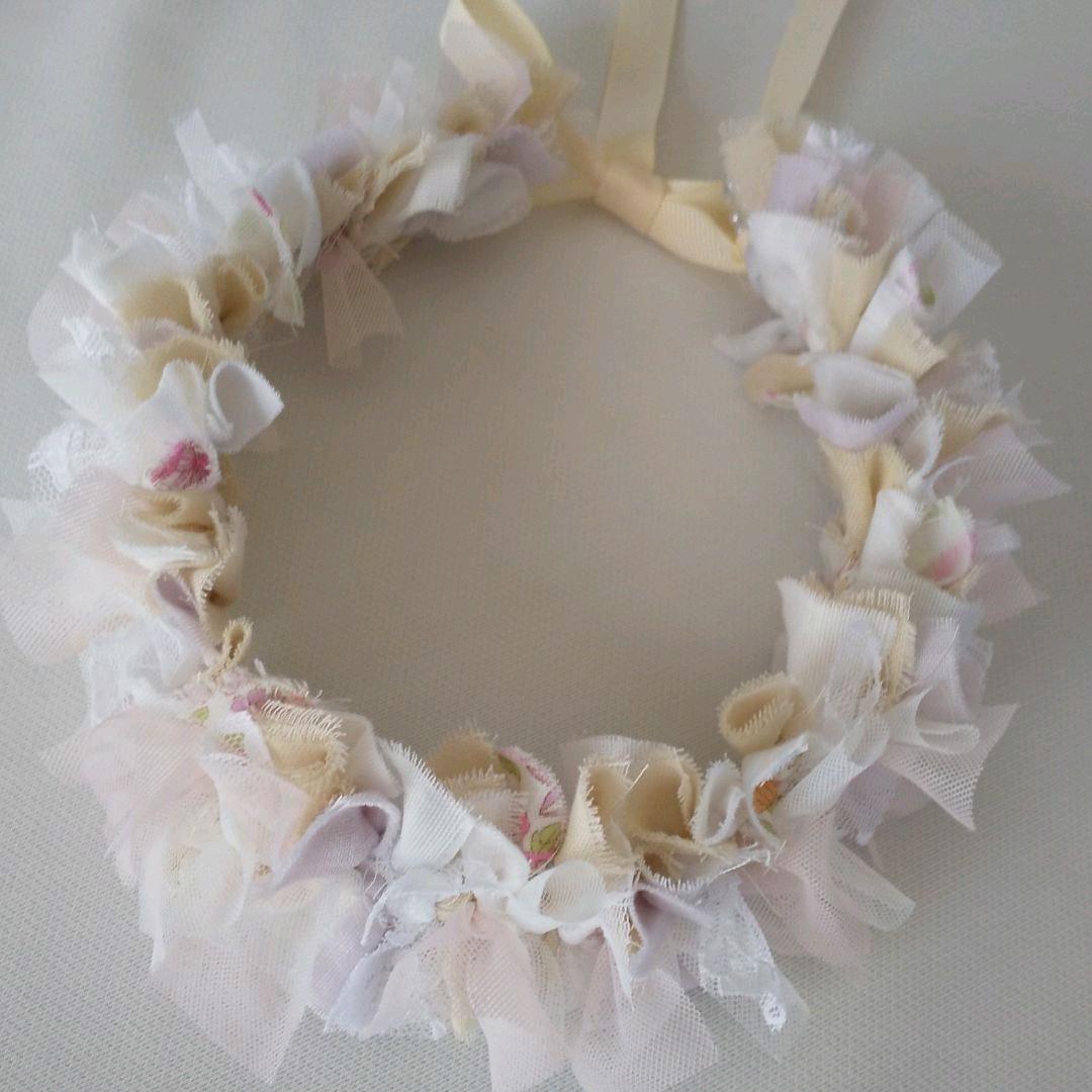 リボンクラウンベビー・キッズ花冠♪パールふんわりピンク花模様♪⑪ - メルカリ リボンクラウンベビー・キッズ花冠♪パールふんわりピンク花模様♪⑪ - メルカリ