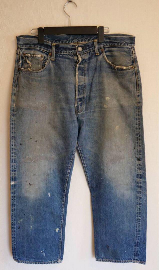 50s LEVI'S 501XX 紙パッチのオリジナル