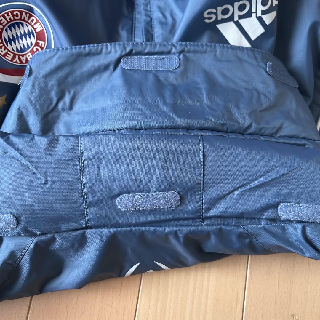 美品 adidas アディダス FCバイエルン ミュンヘン ナイロンジャケット