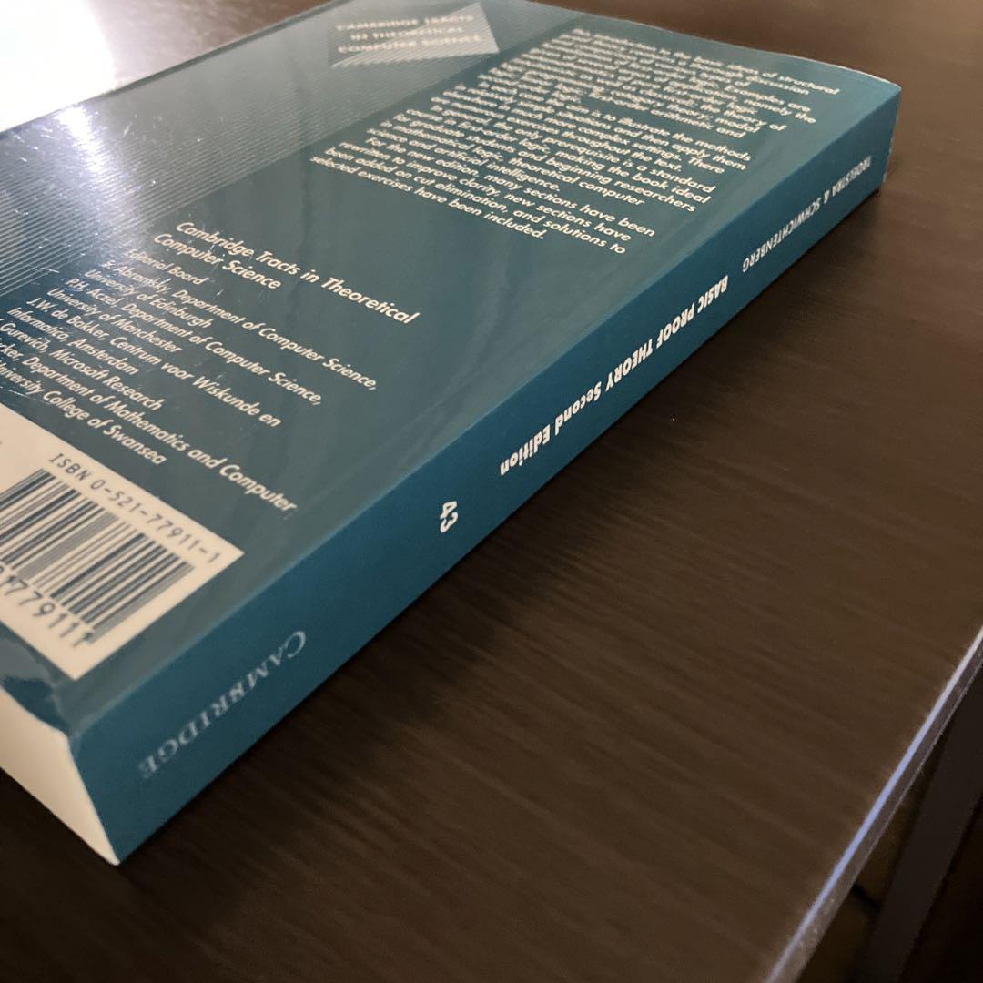 洋書 Basic Proof Theory second edition