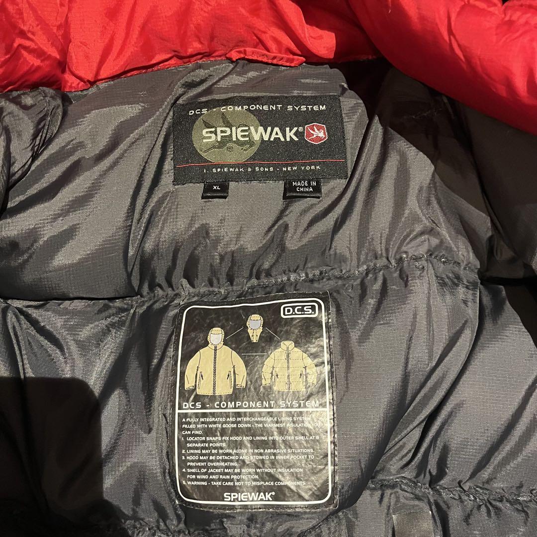 XL spiewak シェルジャケット ダウンライナー グレー マウンテンパーカ