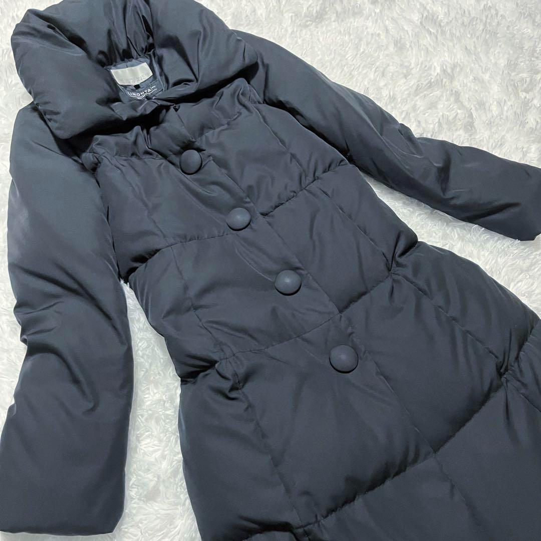 ✨美品✨エムプルミエ ダウンコート リモンタ 高級生地 ボリュームネック ロング 快適ファッション - ✨美品✨エムプルミエ ダウンコート