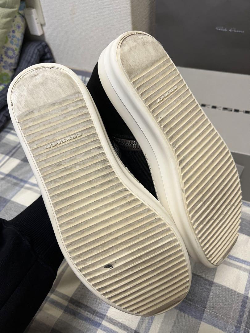 靴 Rick Owens DRKSHDW DUNK / BLK MILK