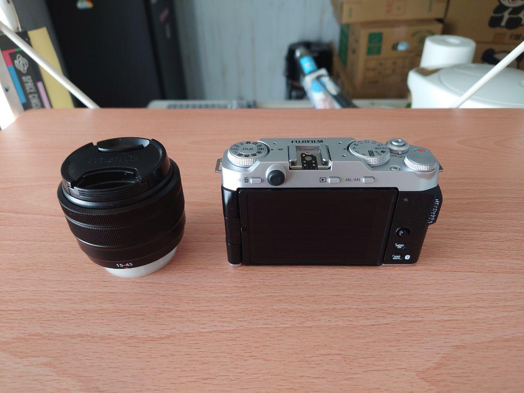 【HL専用】FUJIFILM X-M5本体 シルバー 15−45レンズ付け