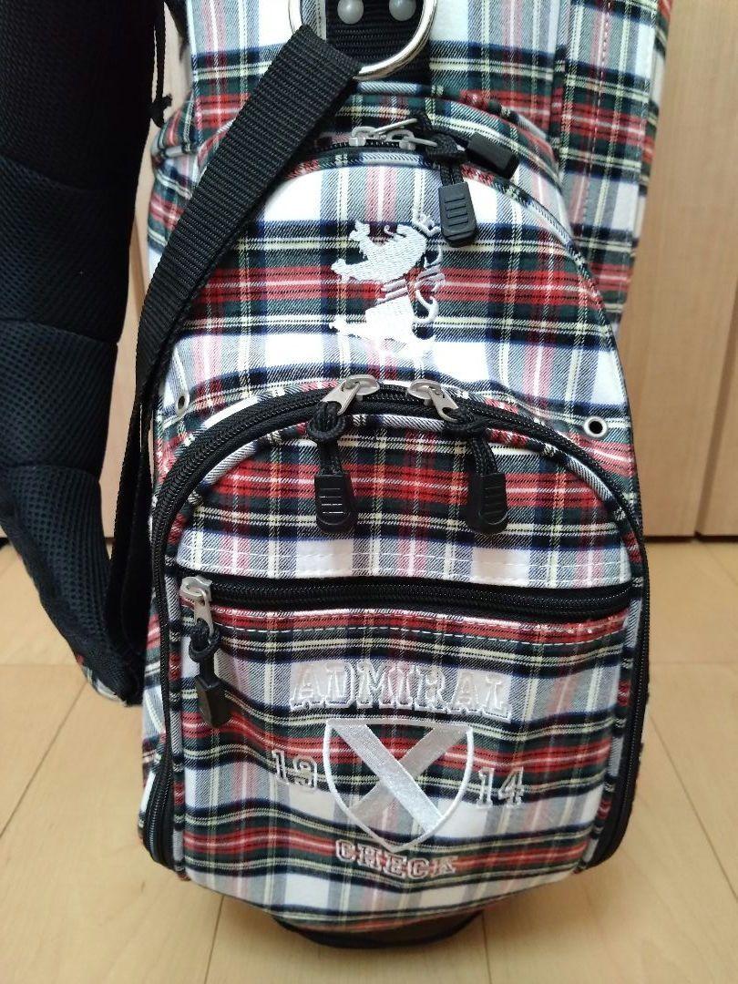 Admiral スタンドキャディバッグ Admiral Golf アドミラルゴルフ ニューエラ コラボ スタンド