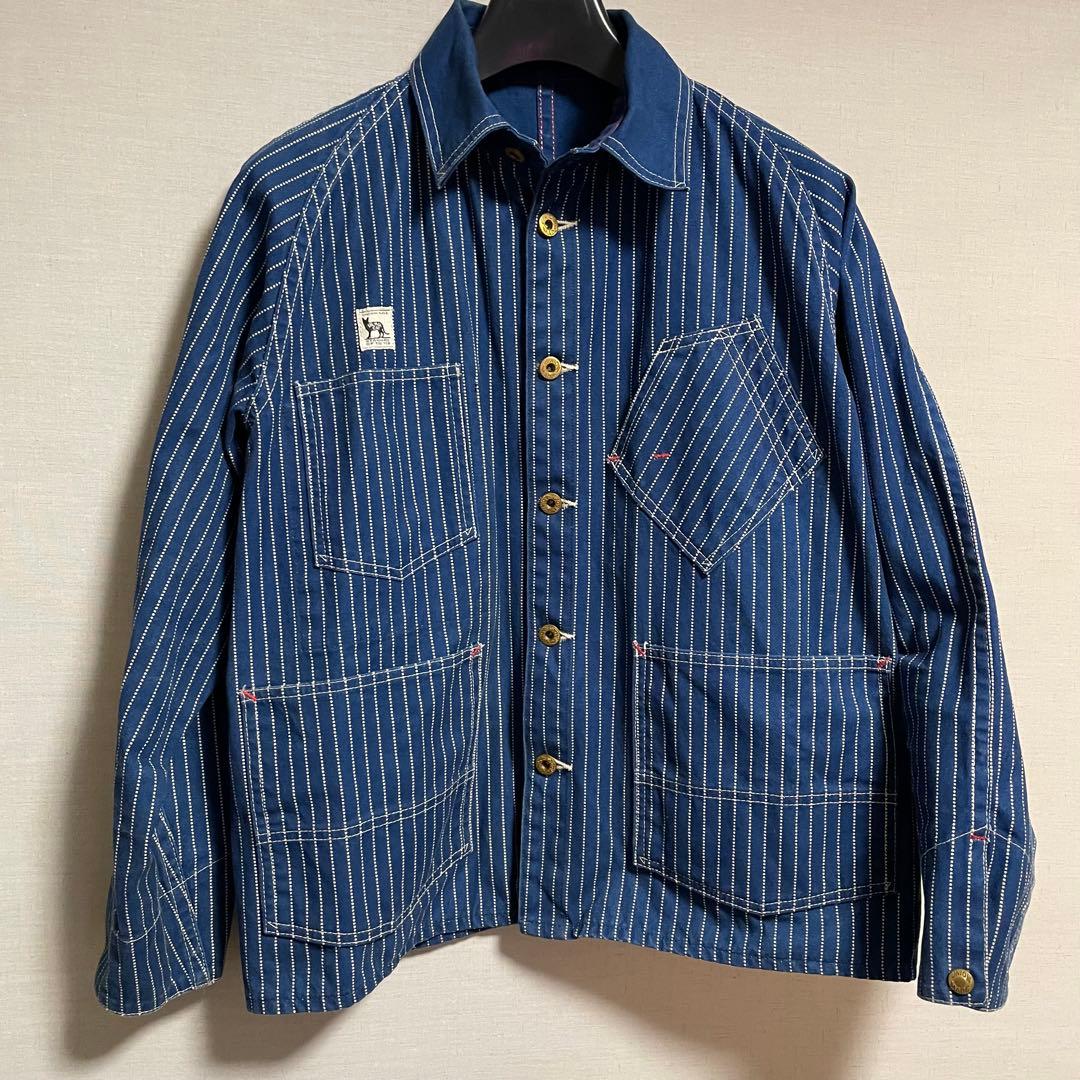 廃盤希少　TCBジーンズ　ウォバッシュ チョアジャケット　カバーオール　デニム