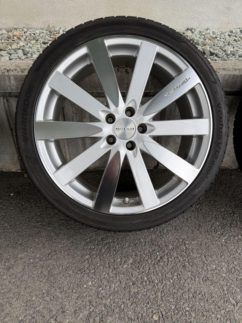 ROJAM ロジャム18インチ　HANKOOK ハンコック215/40 18