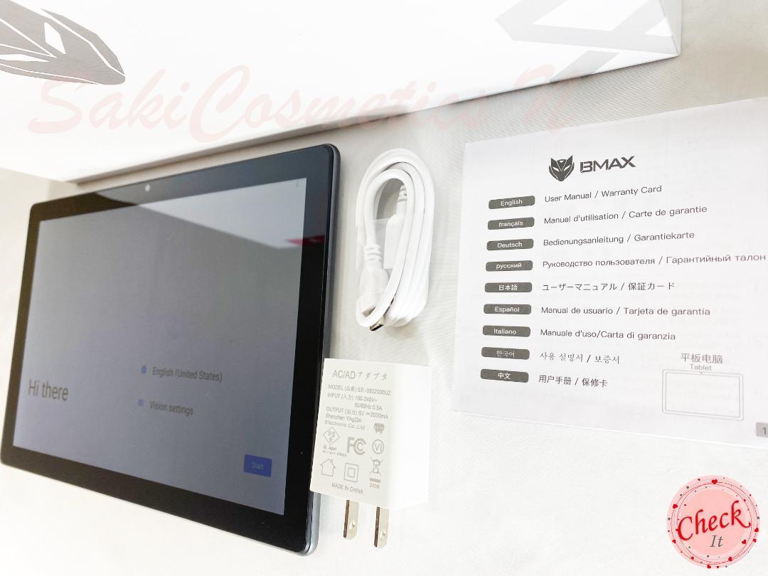 定番 ✨最新版10インチタブレット✨BMAX♡I9 動作 付属品完備 Plus Androidタブレット本体