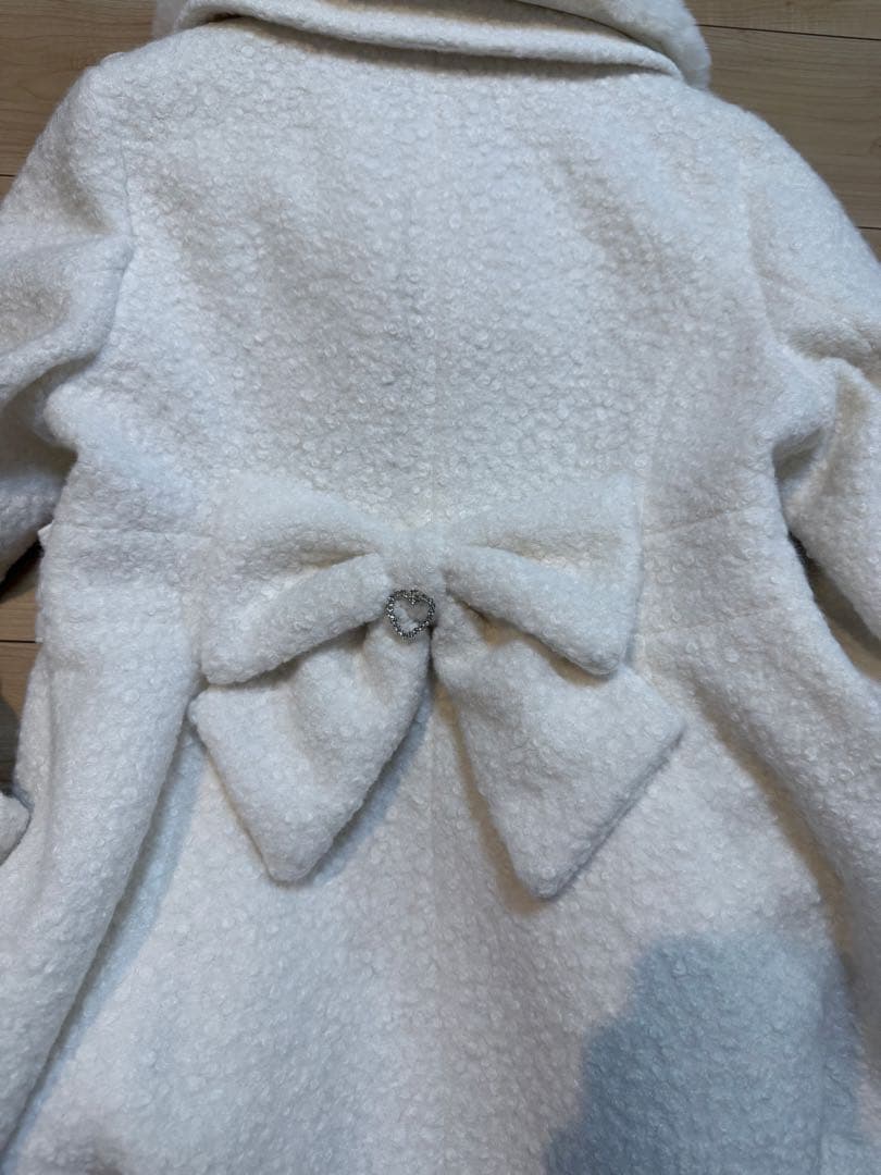 Noemie ノエミー さきまるちゃんコラボ ヨークフレアコート オフ