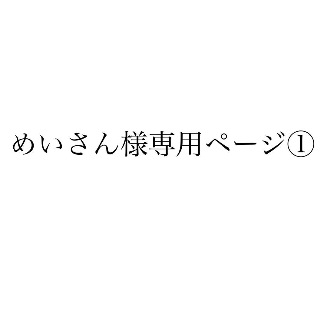 めいさんページ①
