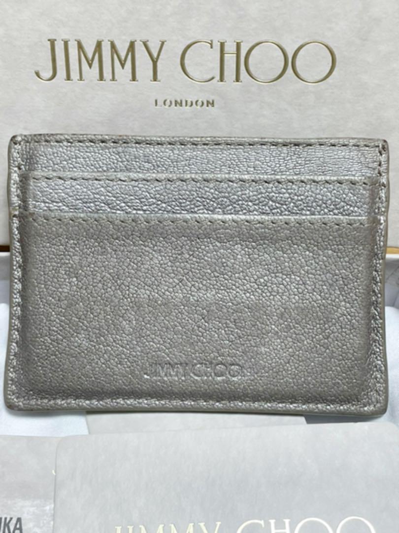 品質が完璧 CHOO JIMMY スタッズ 星 カードケース・パスケース ジミー 高価値セリー CHOO スタッズコインカードケース カード入れ 希少JIMMY コインケース/小銭入れ