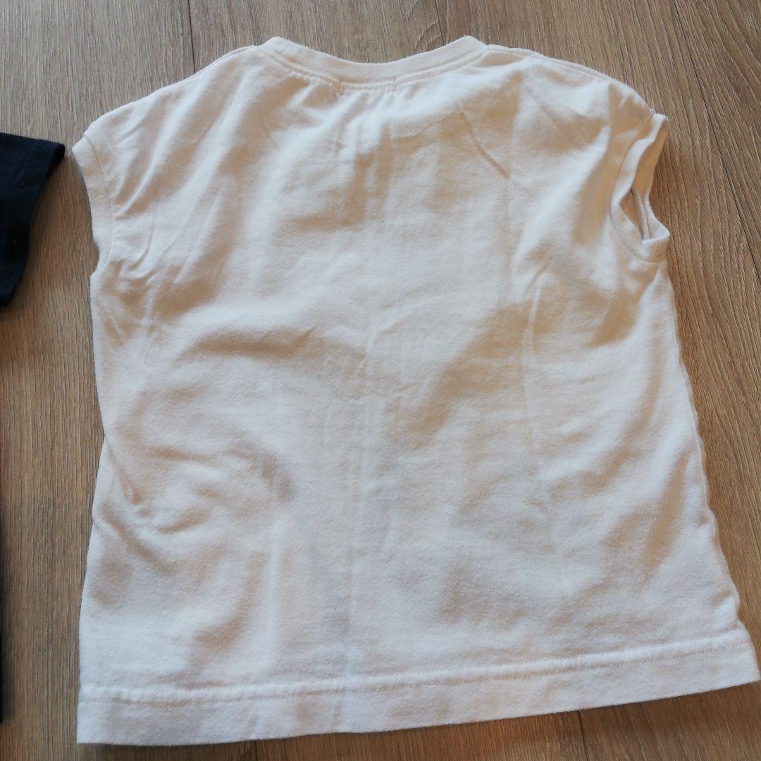 familiar ネイビー Tシャツ ハート柄　二枚セット