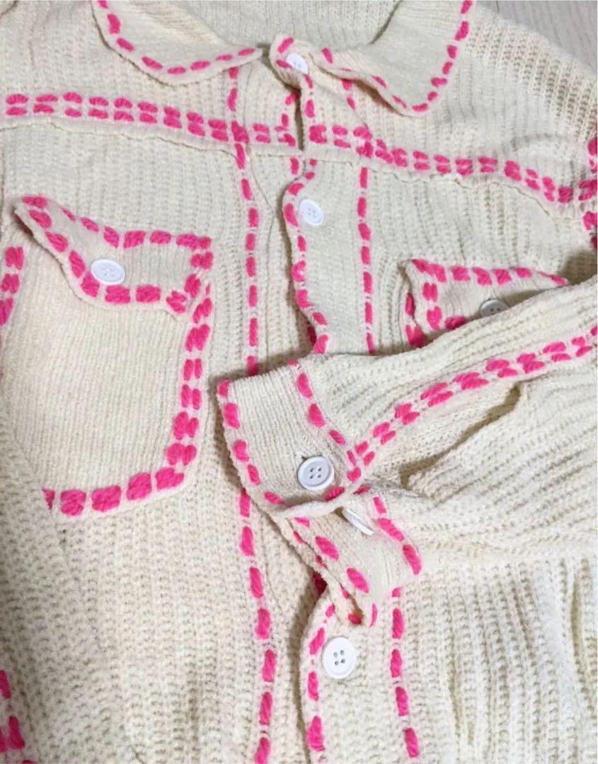 phingerin フィンガリン　pg-1 knit カーディガン