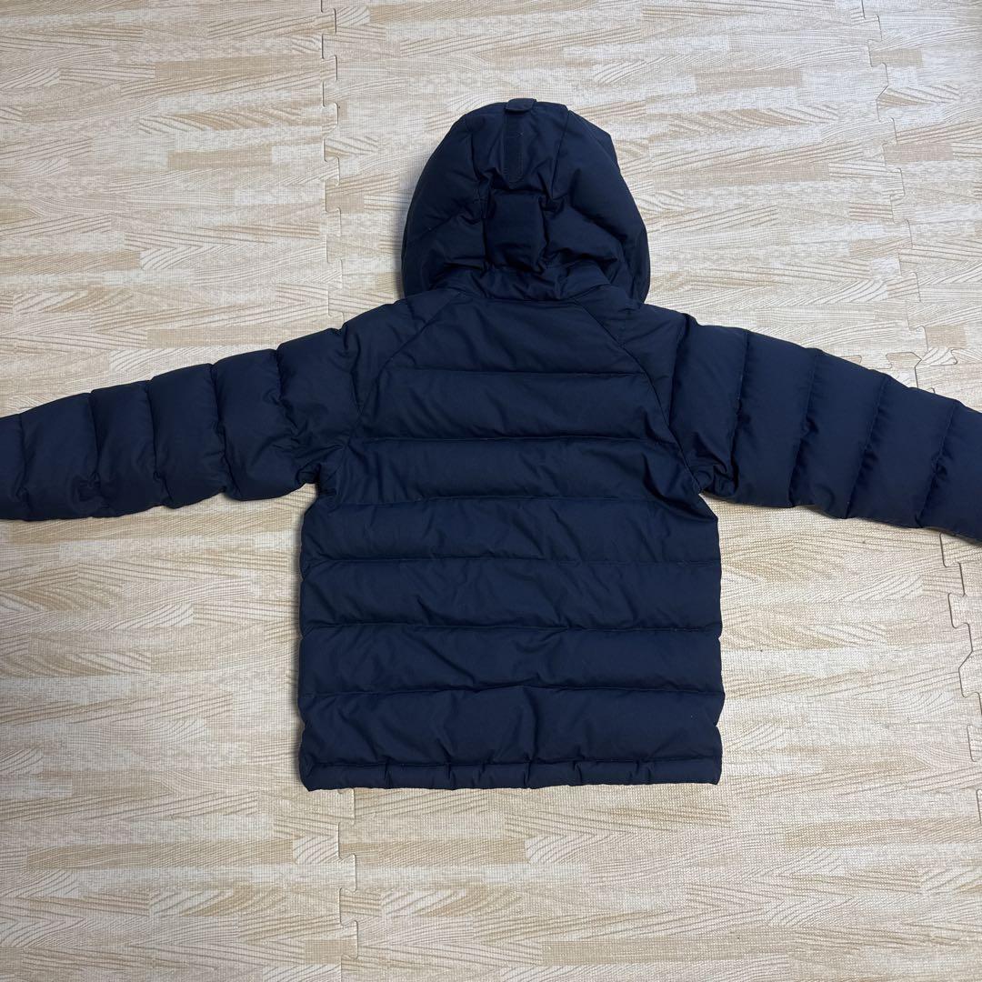 美品【mont-bell】ウィンドストッパー ダウンパーカ Kid's 120
