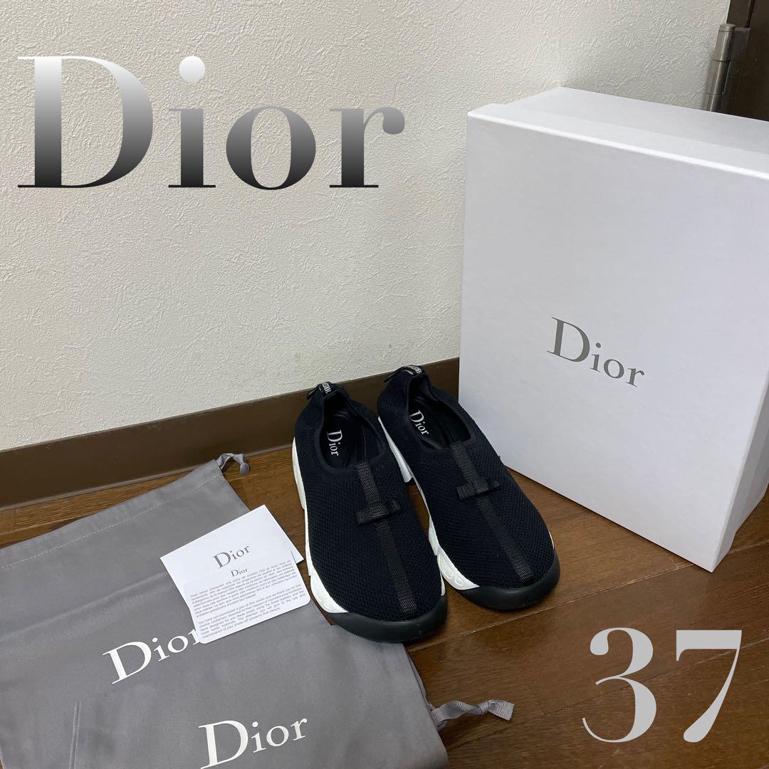 Dior フュージョンスニーカー　スリッポン　スニーカー　37  ディオール