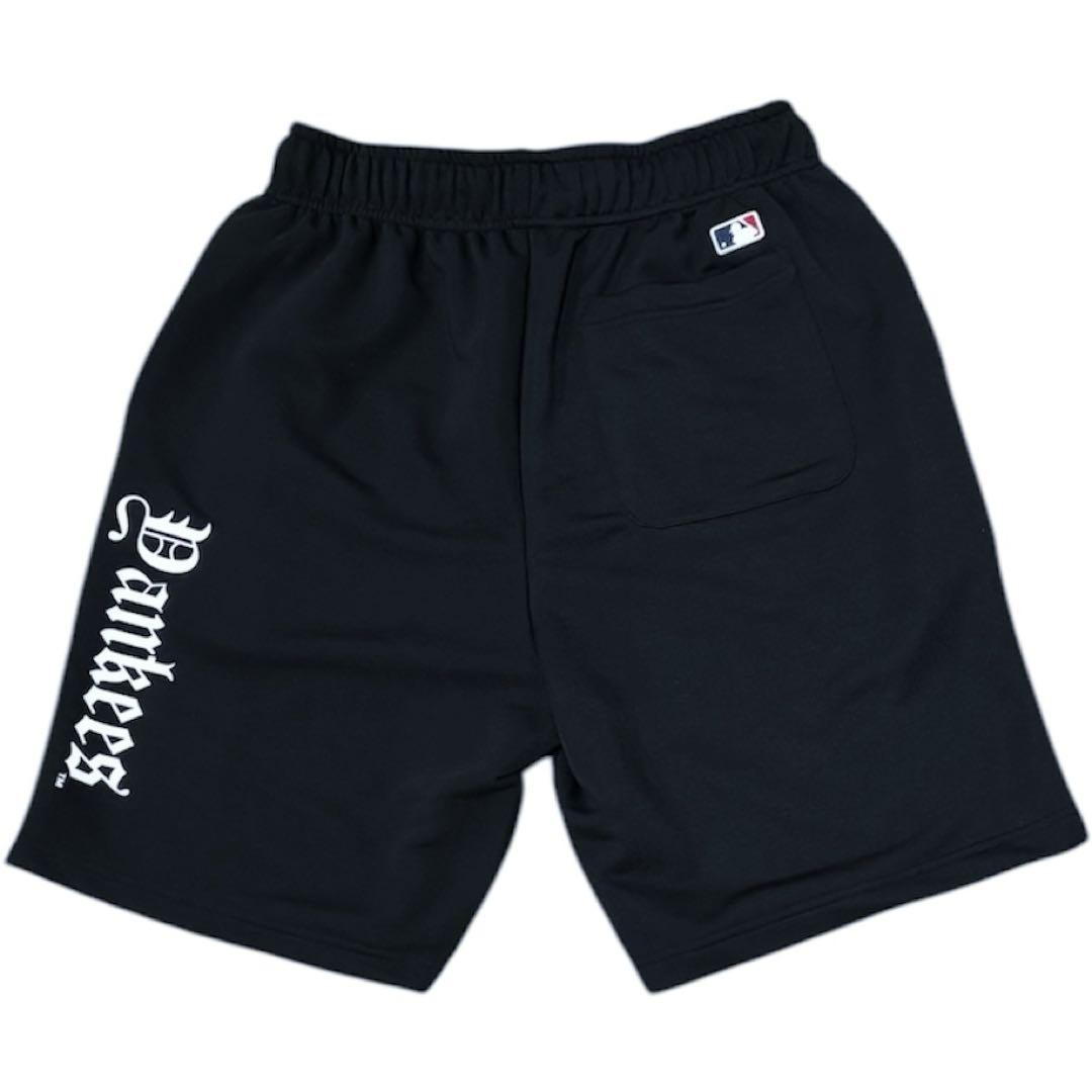 ☆KJM☆　ドゥーズィエムクラス 　ハーフパンツ　ブラック　38 激アツMLB公式NYヤンキースハーフパンツChromラストネストyzerr