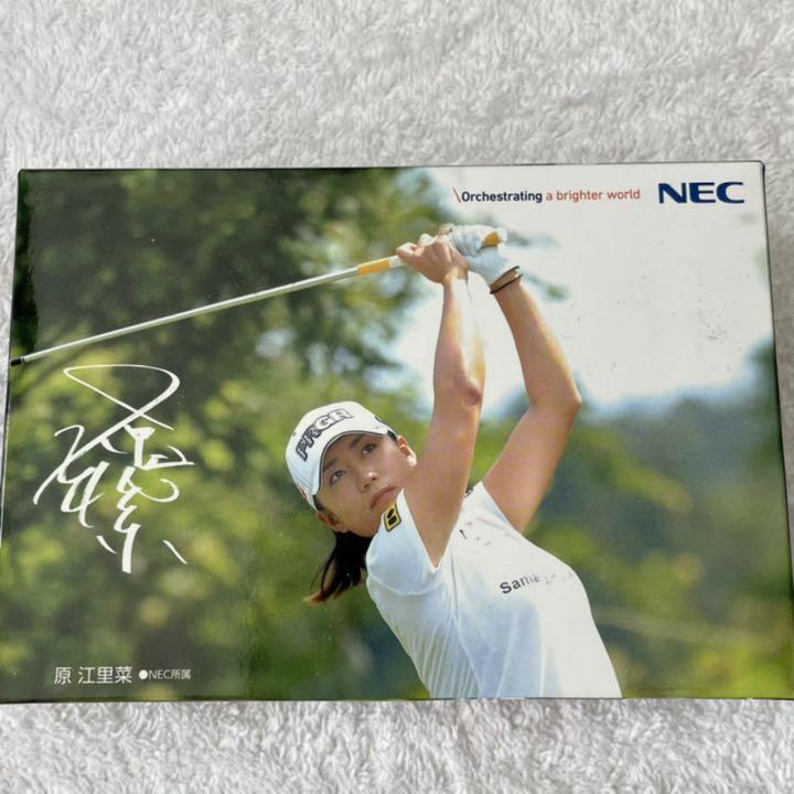 大切な 原江里菜プロのサイン入りゴルフボール（非売品） ラウンド用品・アクセサリー