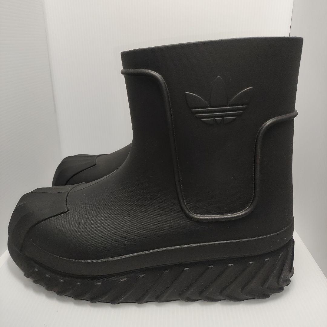 中古】アディダス adidas レインブーツ ブラック
