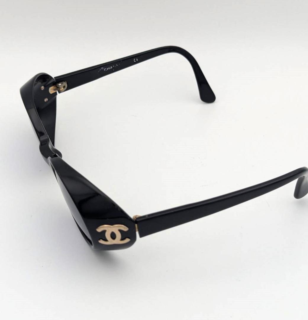 美品　傷１箇所　希少　ヴィンテージ　CHANEL サングラス ココマーク 美品】CHANEL シャネル サングラス 90年代ヴィンテージ ココ