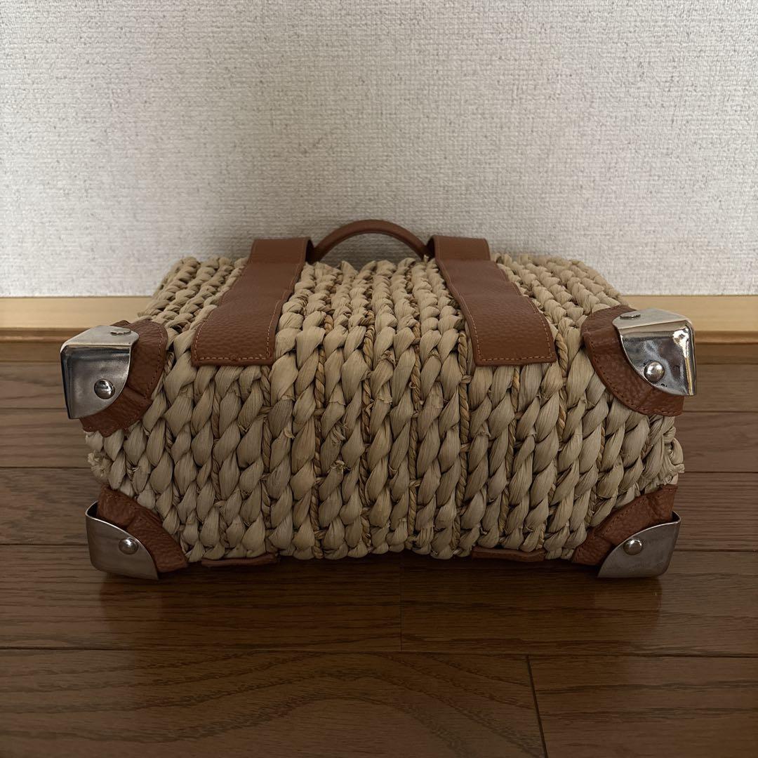 最終価格！【新品未使用】 ajew エジュー　バスケットトート　夏　カゴバック ajew エジュー バスケットトート 夏 カゴバック - メルカリ