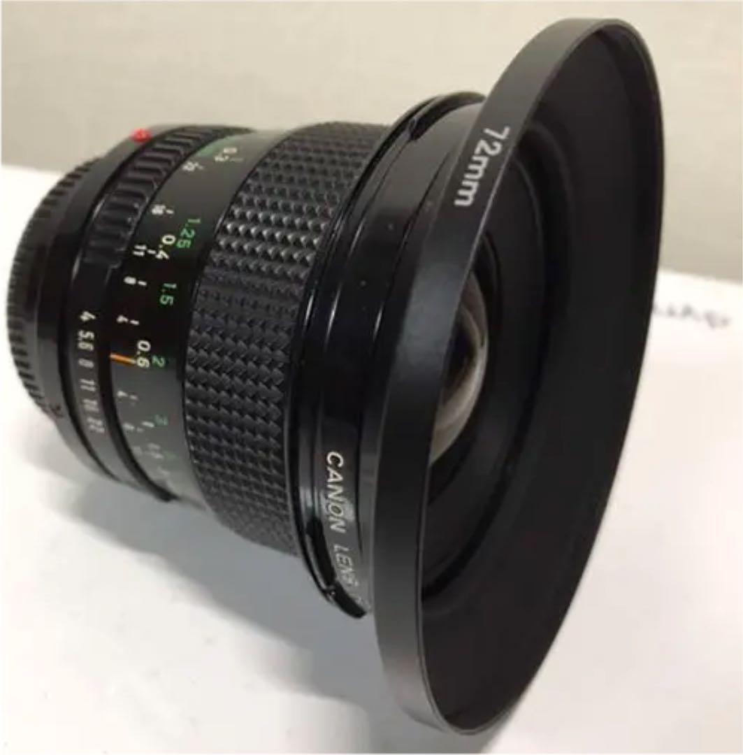 【モリは】 希少 美品 Canon New FD17mm f4 オールドレンズ HDtCk-m16678816149 ーとフロン