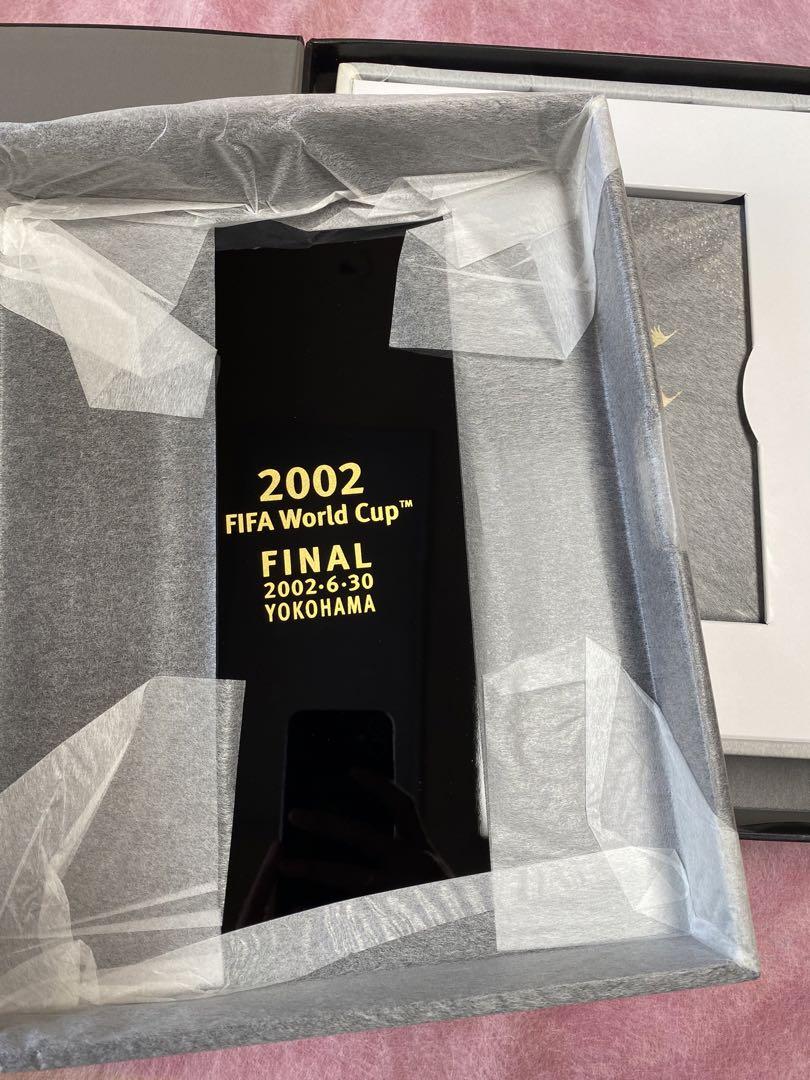 【★非売品★】2002FIFA　プレステージプログラム　記念品　化粧箱　写真立て