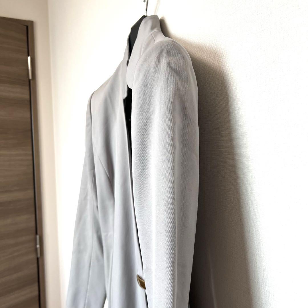 ディオール　Dior レトロ 【M】グレー ジャケット 金具付き　ヴィンテージ