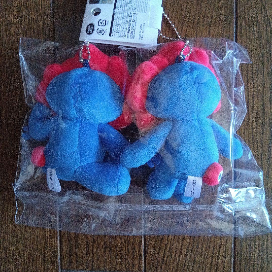 EXPO 2025 大阪 万博 ミャクミャク ペア ぬいぐるみ キー