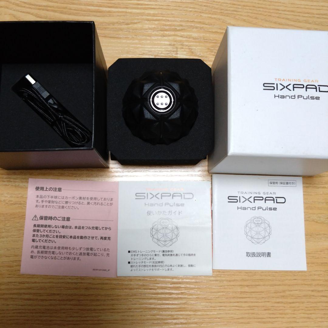 SIXPAD SE-AR00A BLACK（ハンドパルス）