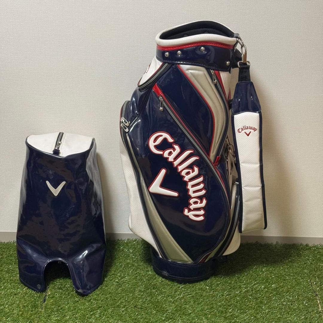 Callaway キャロウェイ キャディバッグ ゴルフバッグ エナメル