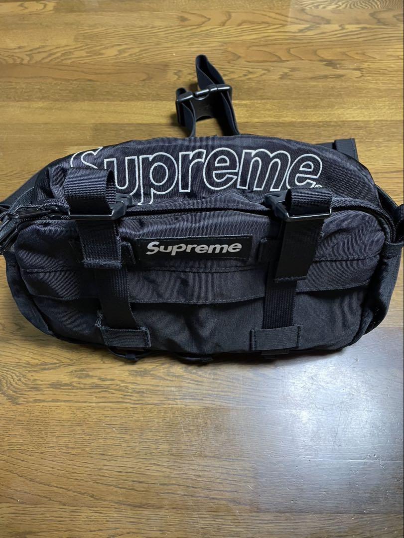 バッグ supreme waist bag 19fw black