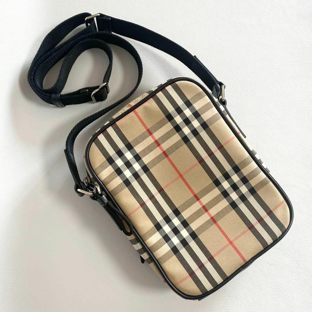 BURBERRY / ノバチェック ショルダーバッグ メンズ