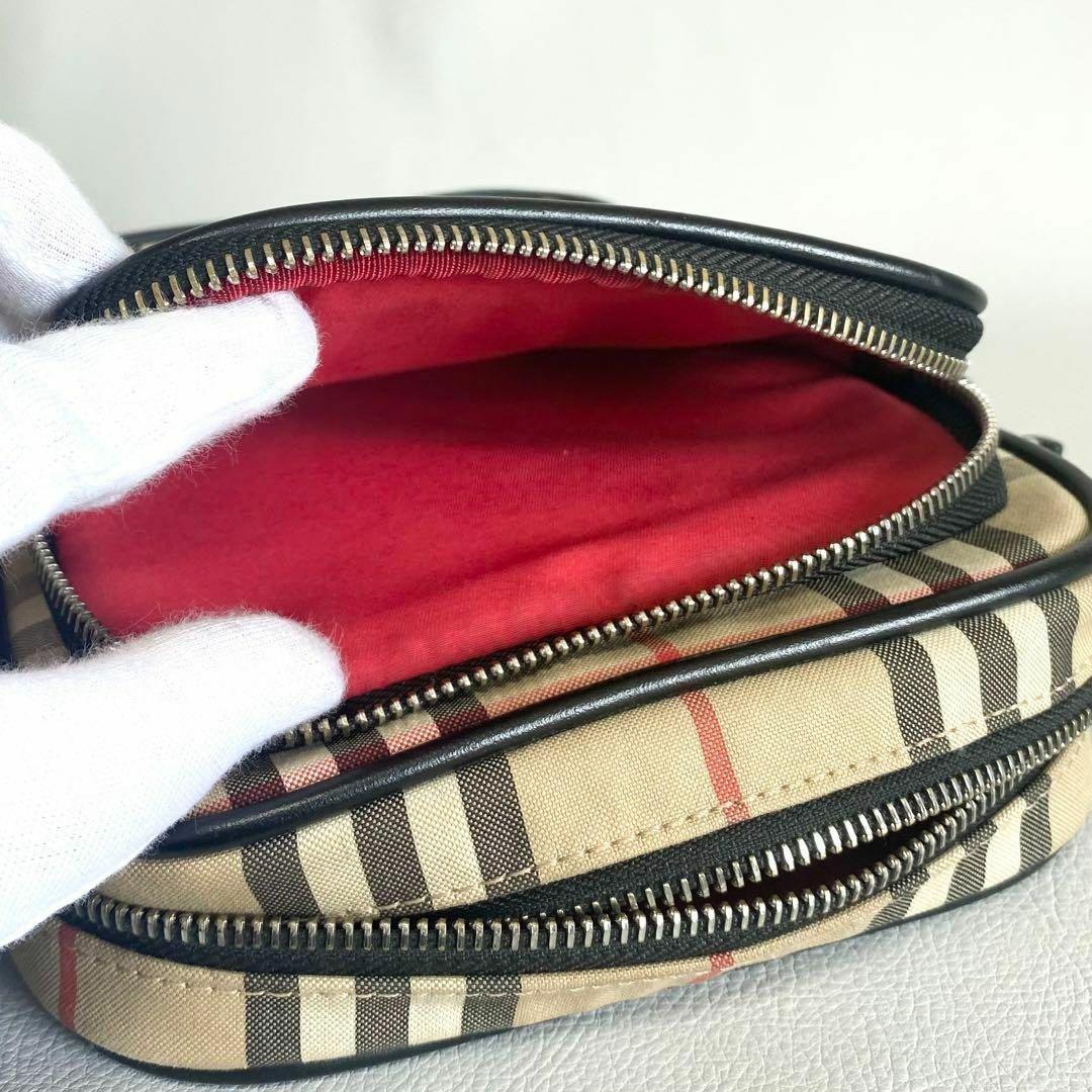 BURBERRY / ノバチェック ショルダーバッグ メンズ
