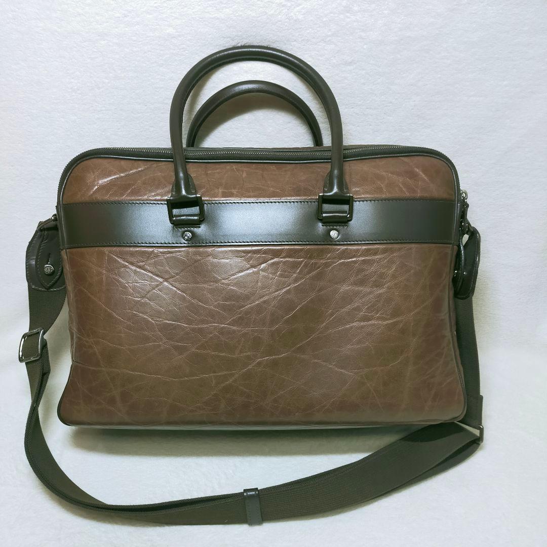 希少デザイン ハンティングワールド ビジネスバッグ バチュークロス 2way