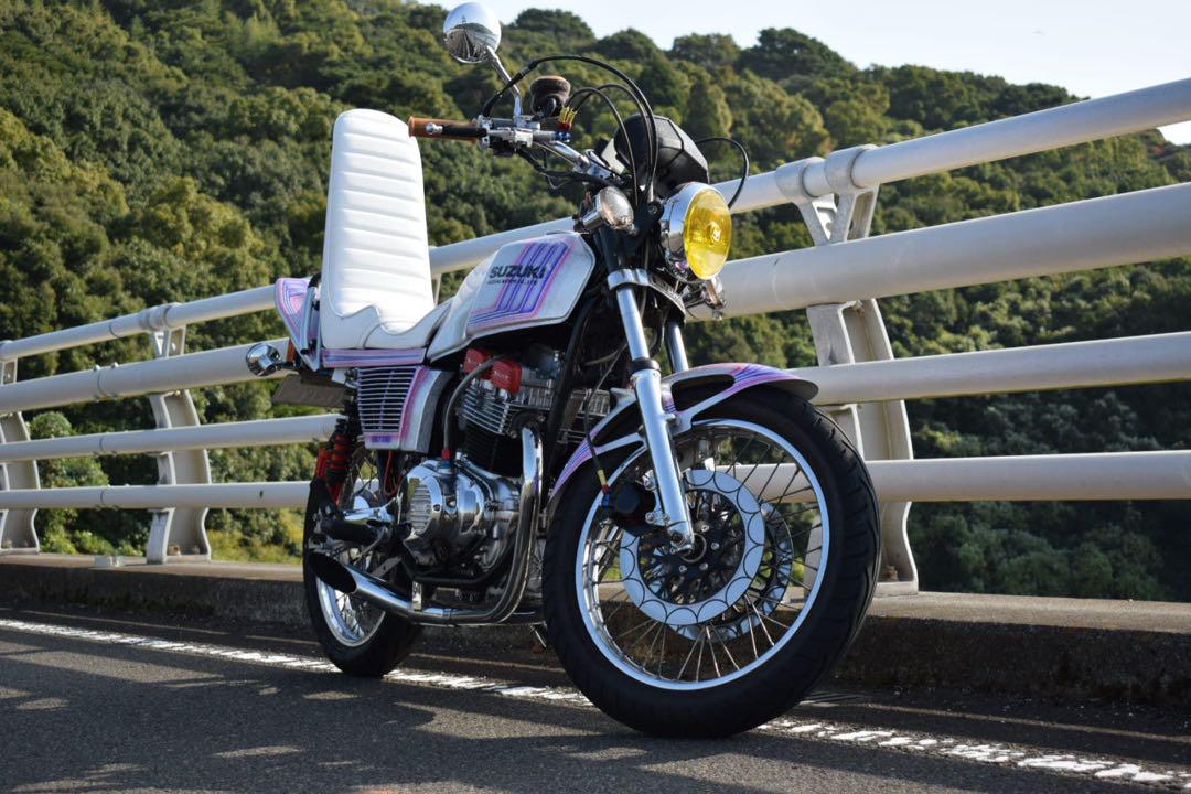 gsx400e ザリ　三段シート