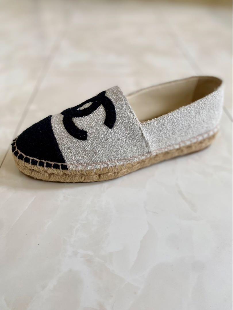 あーシャネル ツイード エスパドリーユ スニーカー CHANEL