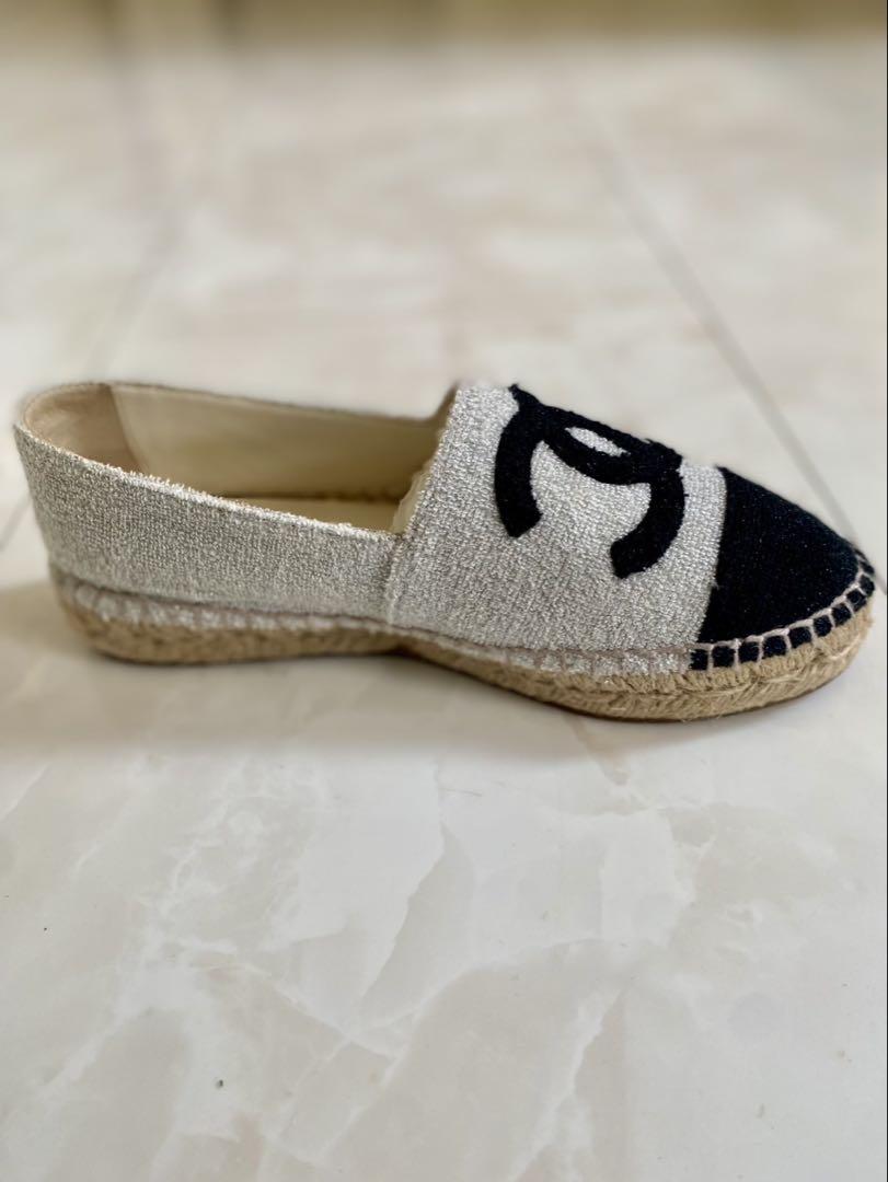 あーシャネル ツイード エスパドリーユ スニーカー CHANEL
