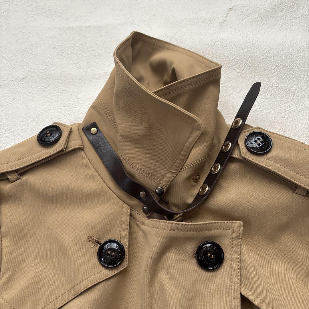 BURBERRY バーバリーシェルジャケット　ショートコート　ミリタリートレンチ